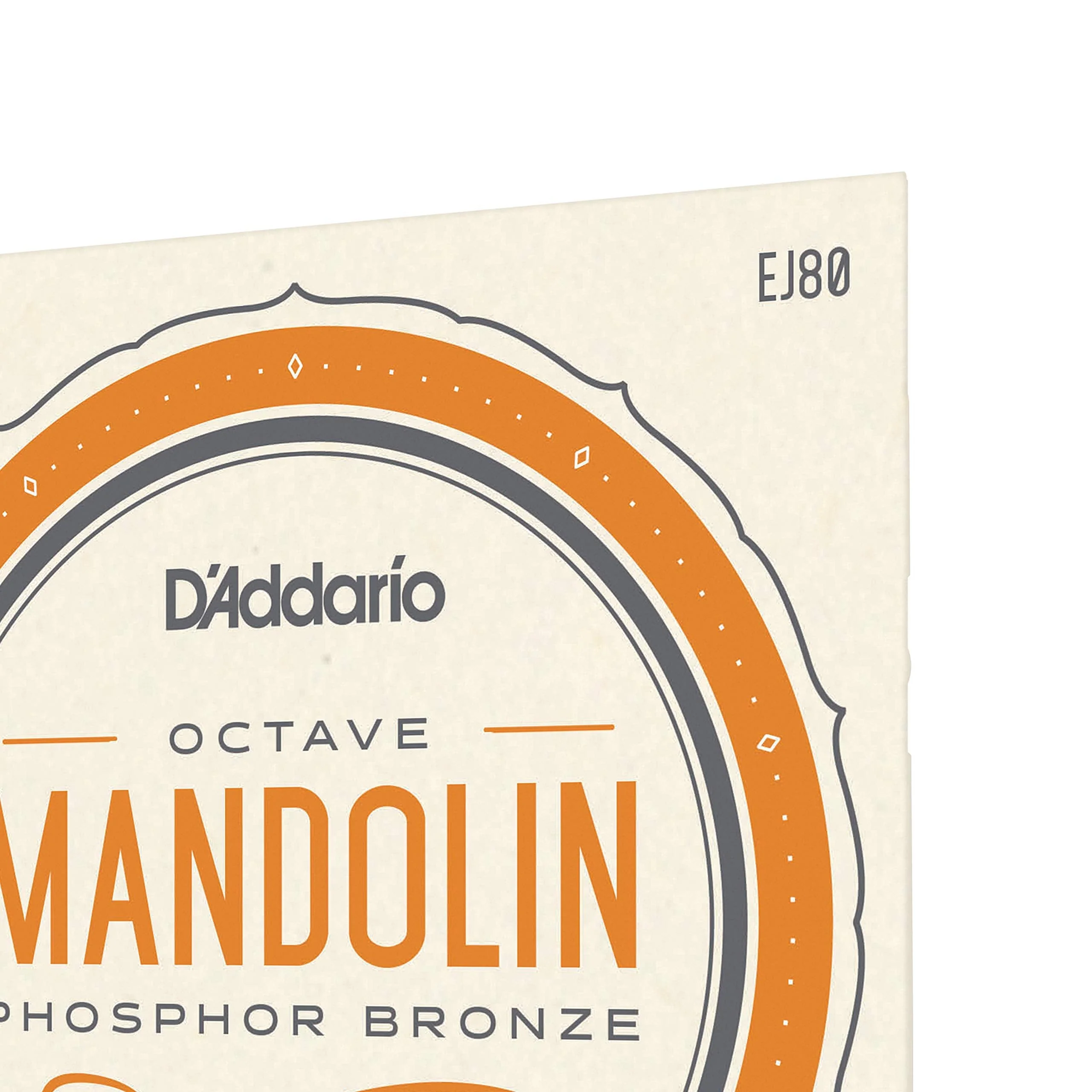 D'Addario EJ80 Phosphor Bronze Octave Mandolin Strings, Medium, 12-46 - Image 4