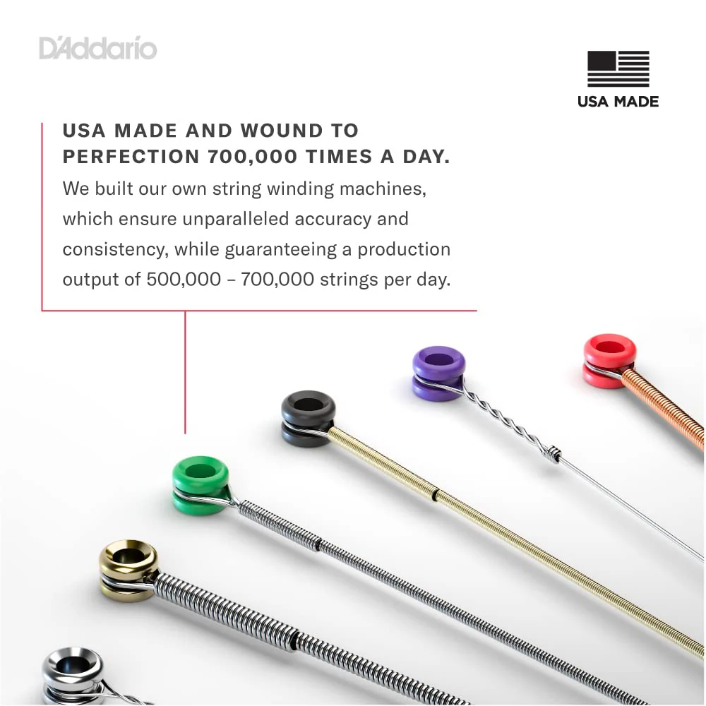 D'Addario Electric Bass Guitar Strings - EXL160BT 50-120 - Nickel Wound Bass Strings - For Bass Guitar 4 String - Balanced Tension Medium - Image 5