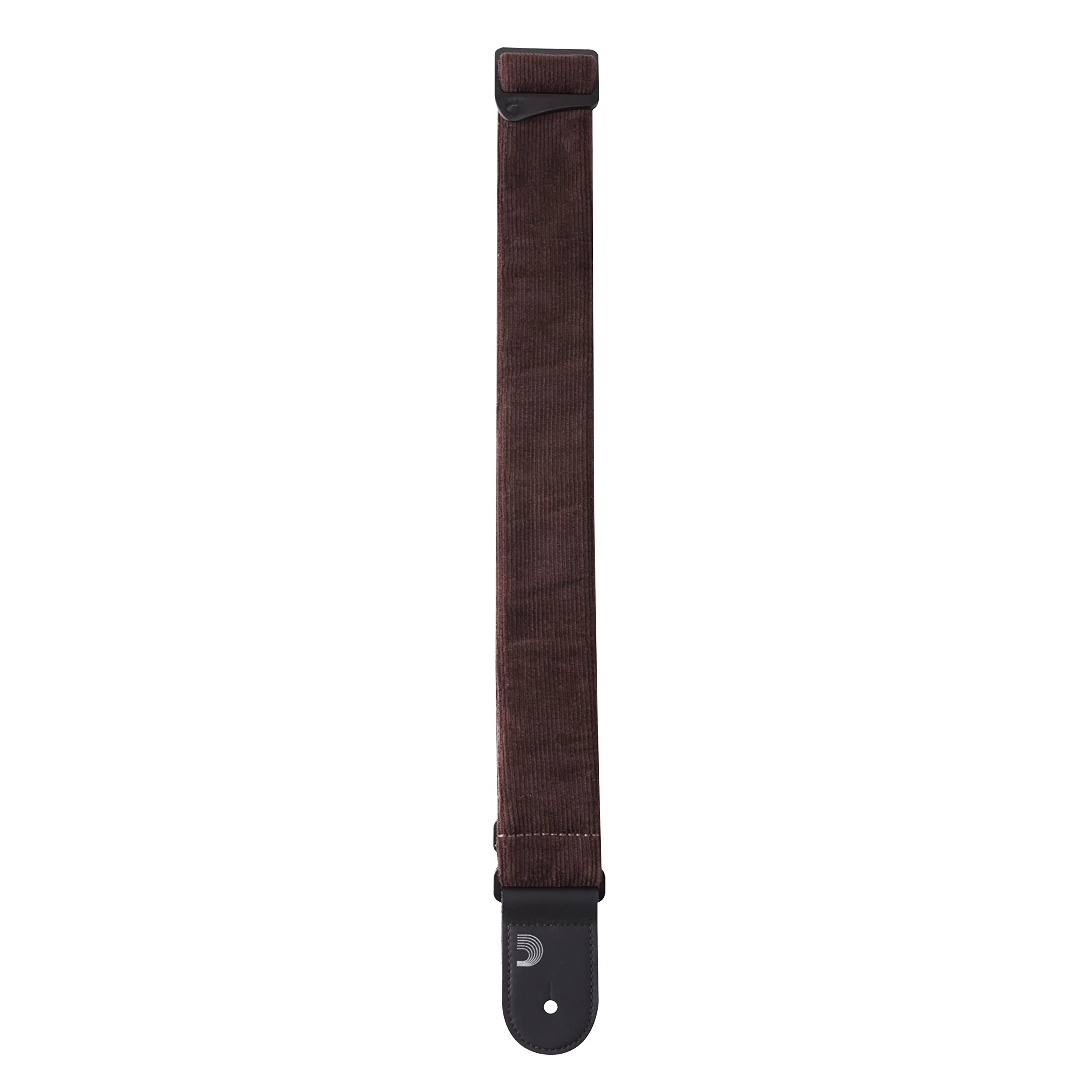 D'Addario Guitar Strap - Guitar Accessories Brown Corduroy - Image 2