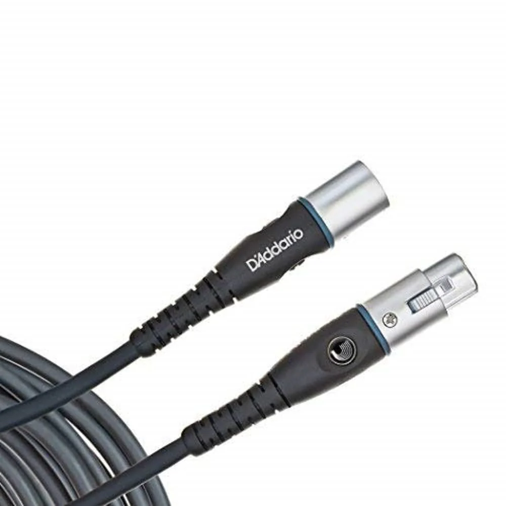 D'Addario Planet Waves PW-M-25 Custom Series Microphone Cable - 25 Feet - Image 4