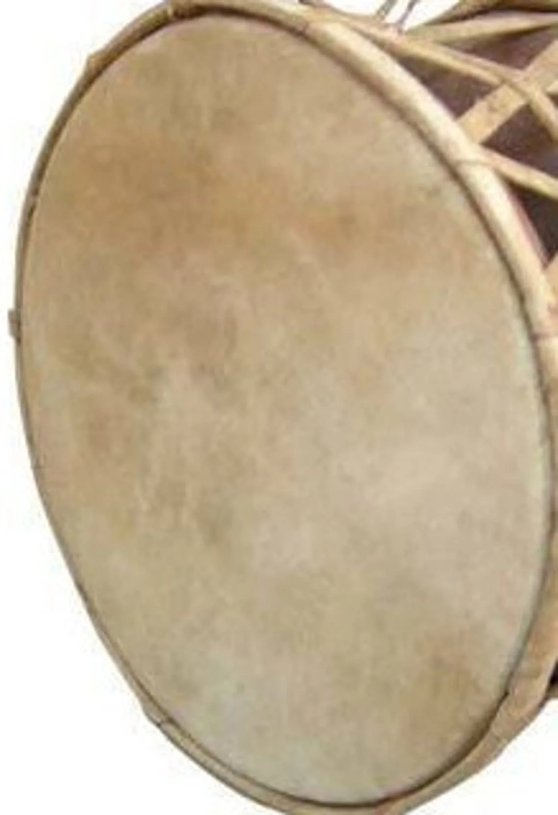 Damaru Hand Held Drum Wooden Nepali Folk Instrument Authentic Design Hand Carved Damaru Drum for Fun, Musical Instrument for All Age Groups of Musicians - Gift Party Supplies Birthday Party, DM-45 - Image 3