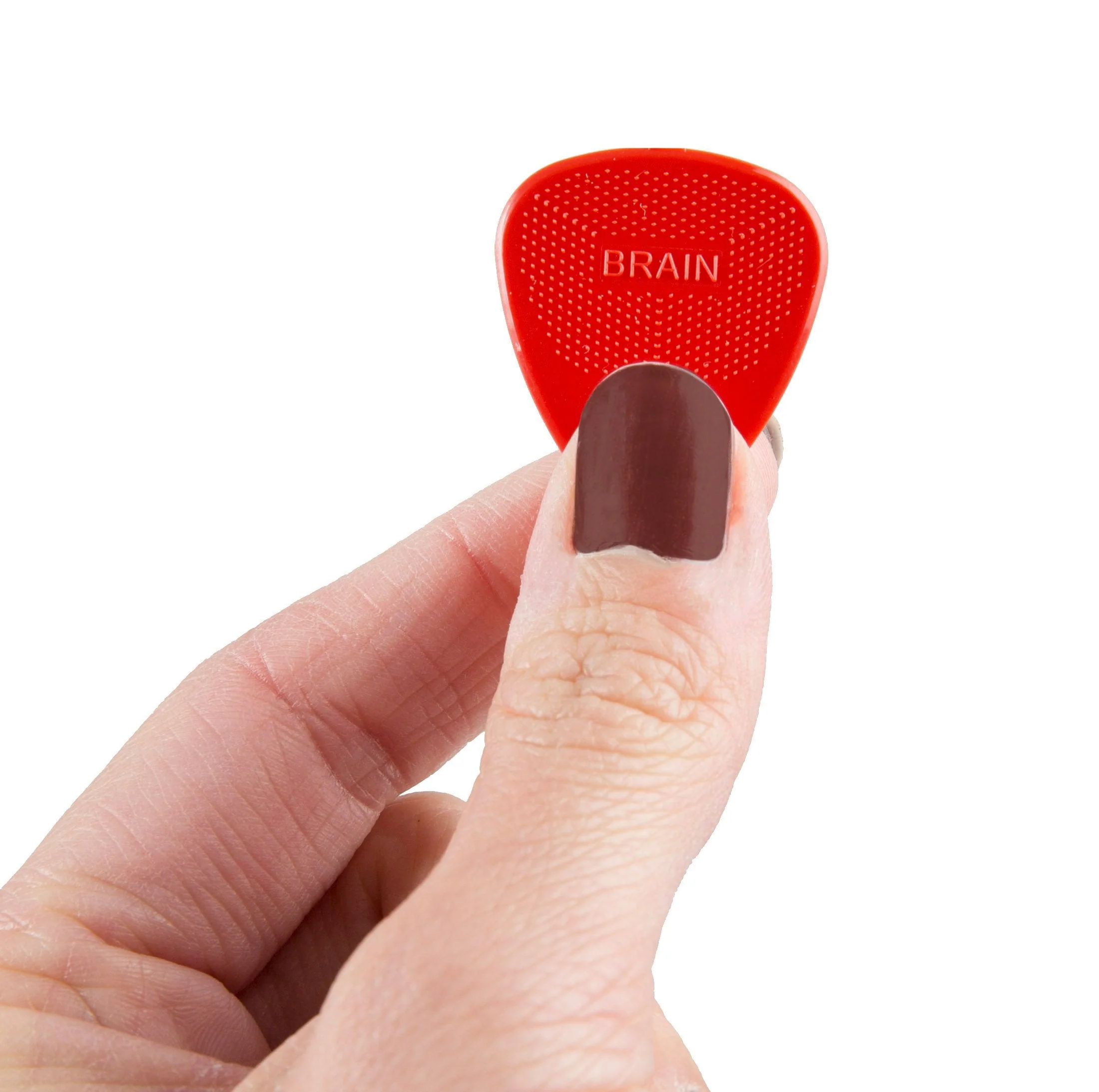 D'Andrea Snarling Dog Brain Nylon Guitar Picks 72 Pack Refill (Red, 0.73mm) - Image 2
