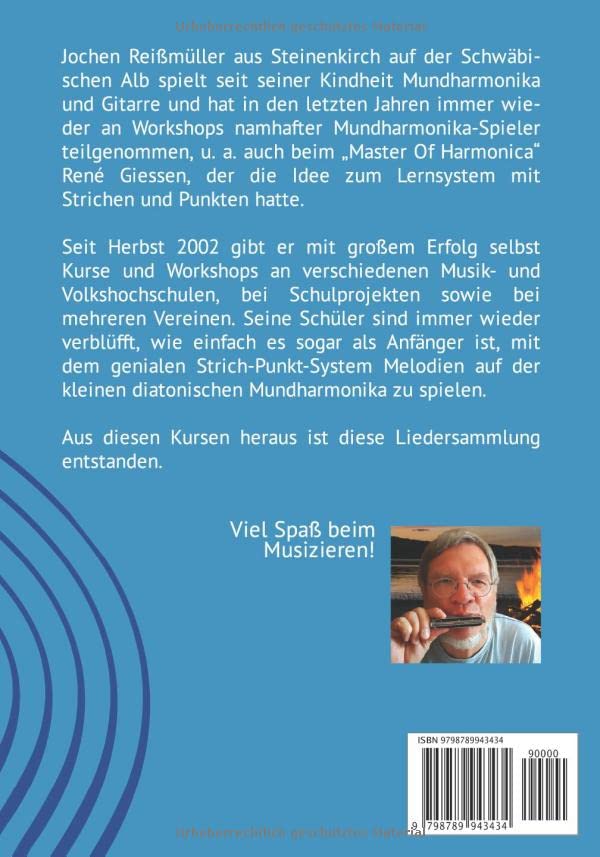 Das Mundharmonika-Liederbuch Nr. 2 im Happy-Harmonica-System: Volks- und Wanderlieder, Seemannslieder & Shanties (German Edition) - Image 2