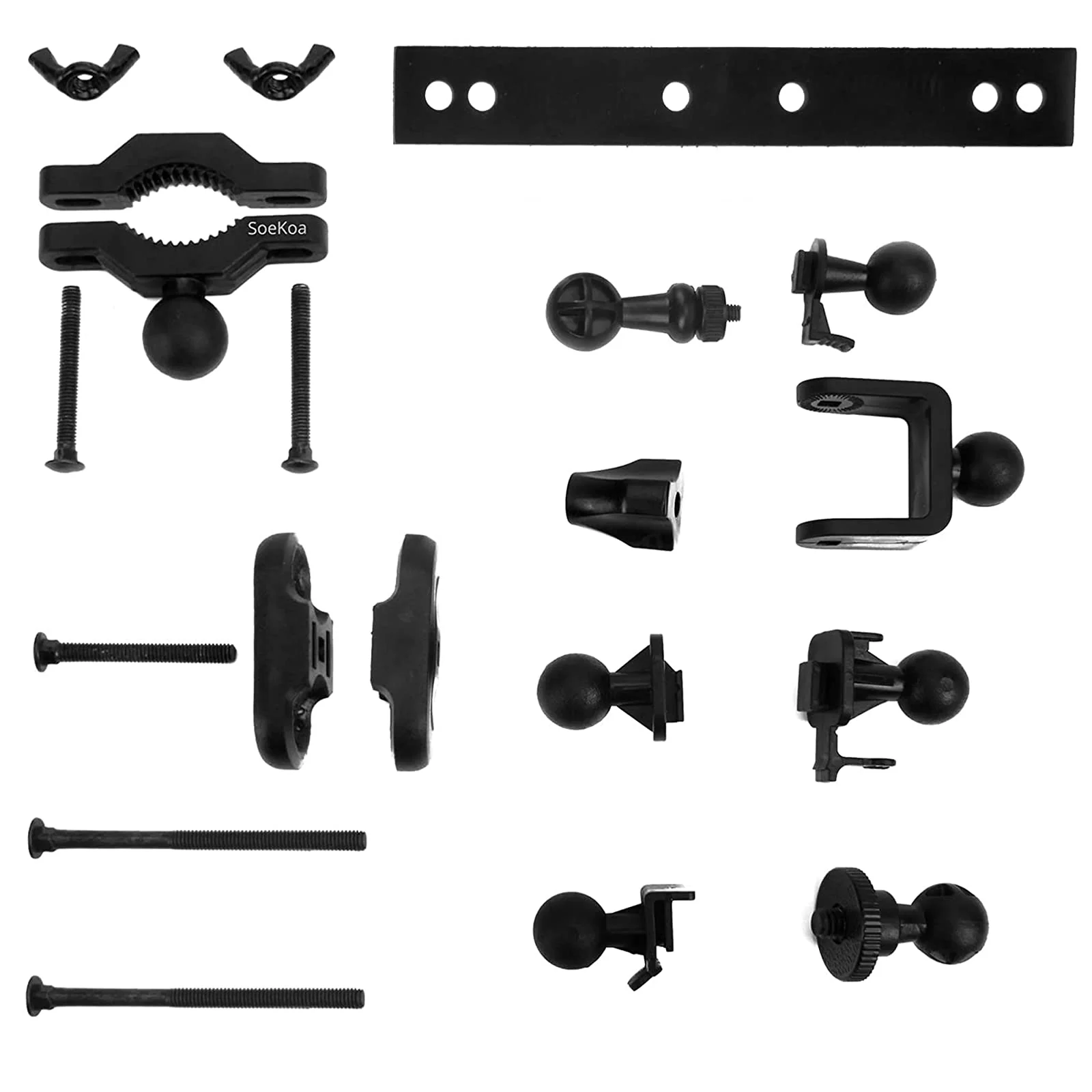 Dash Cam Mirror Mount , with 16 Different Joints, Compatible with APEMAN, UGSHDI, Old Shark, Vantrue, Rexing V1P, YI 2.7", Z-Edge, Peztio, Falcon F170, Roav, KDLINKS X1, Crosstour and 99% Dash Cam - Image 2