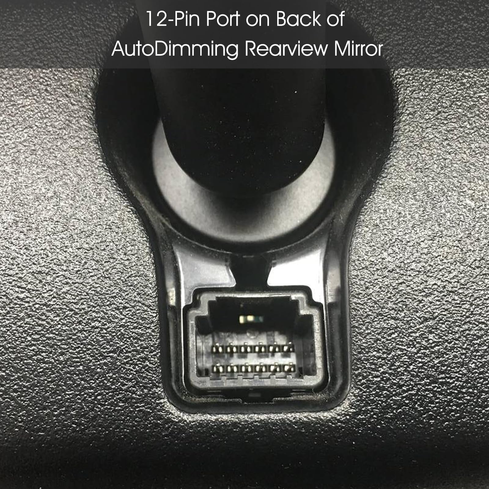 Dash Cam Power Adapter (12-Pin Type A) for 15-23 Toyota Tacoma/15-16 Highlander/16-20 Sienna/18-21 Tundra/Select Honda Ridgeline,Connects to Auto-Dimming Rearview Mirror, USB Power Dash Cam Adapter - Image 5