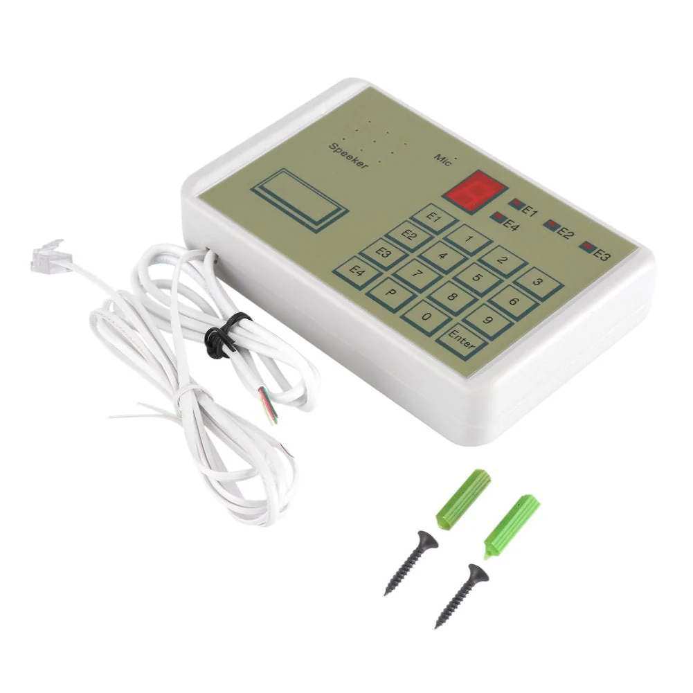 DAUERHAFT Wired Telephone Voice Auto Dialer for Home Security System and House Alarm System with Auto Dial Feature