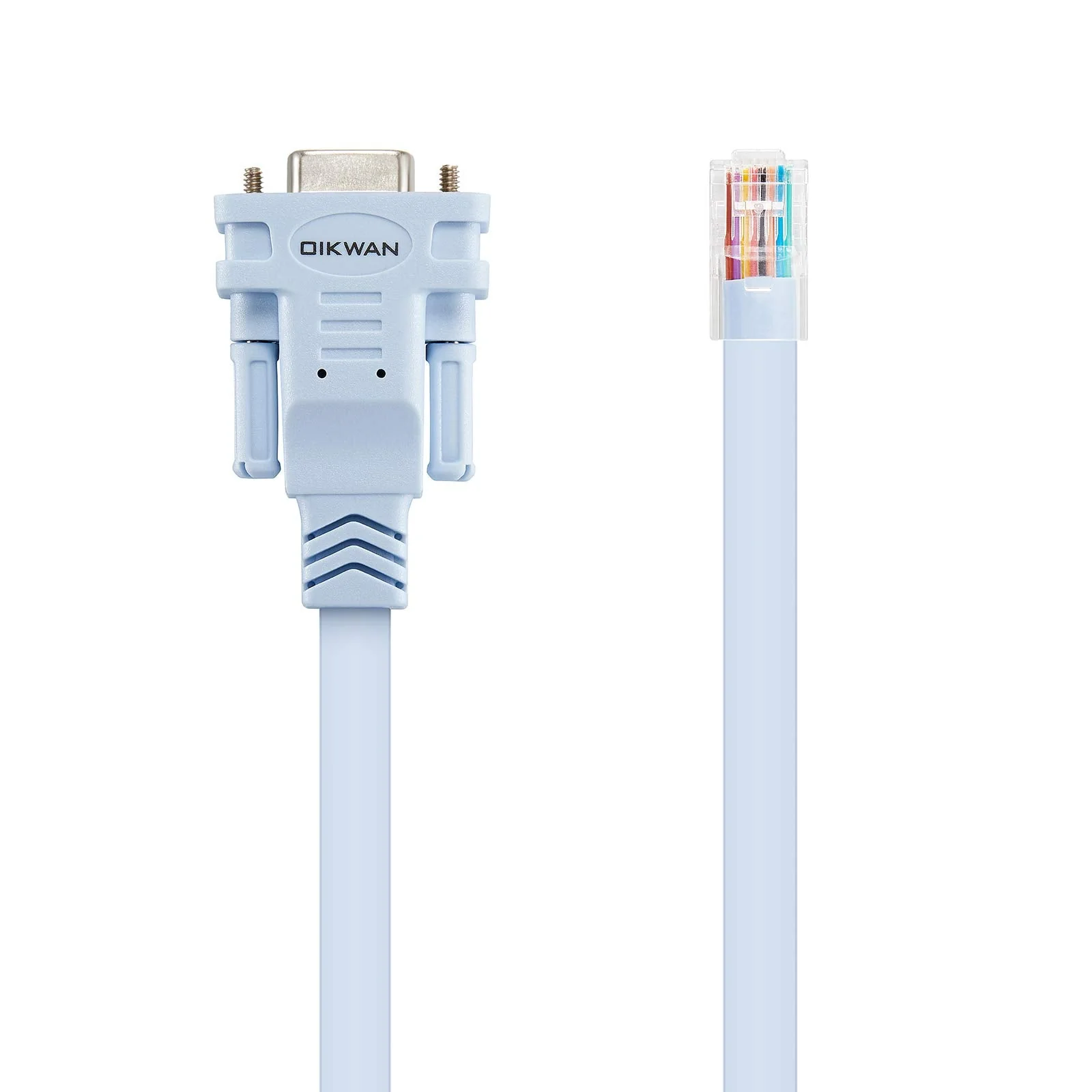 DB9 to RJ45 Console Cable,Compatible with Cisco Routers Switches Firewalls CAB-CONSOLE-RJ45 - Image 5