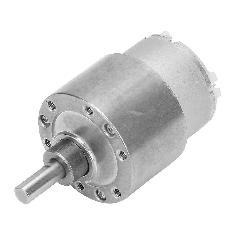 DC 12 V Gear Motor, Speed Reduction Motor, Toy Machines, Window Opener, DC Gear Motor, Automation Devices (12 V 100 rpm) 12 V 100 rpm - Image 3
