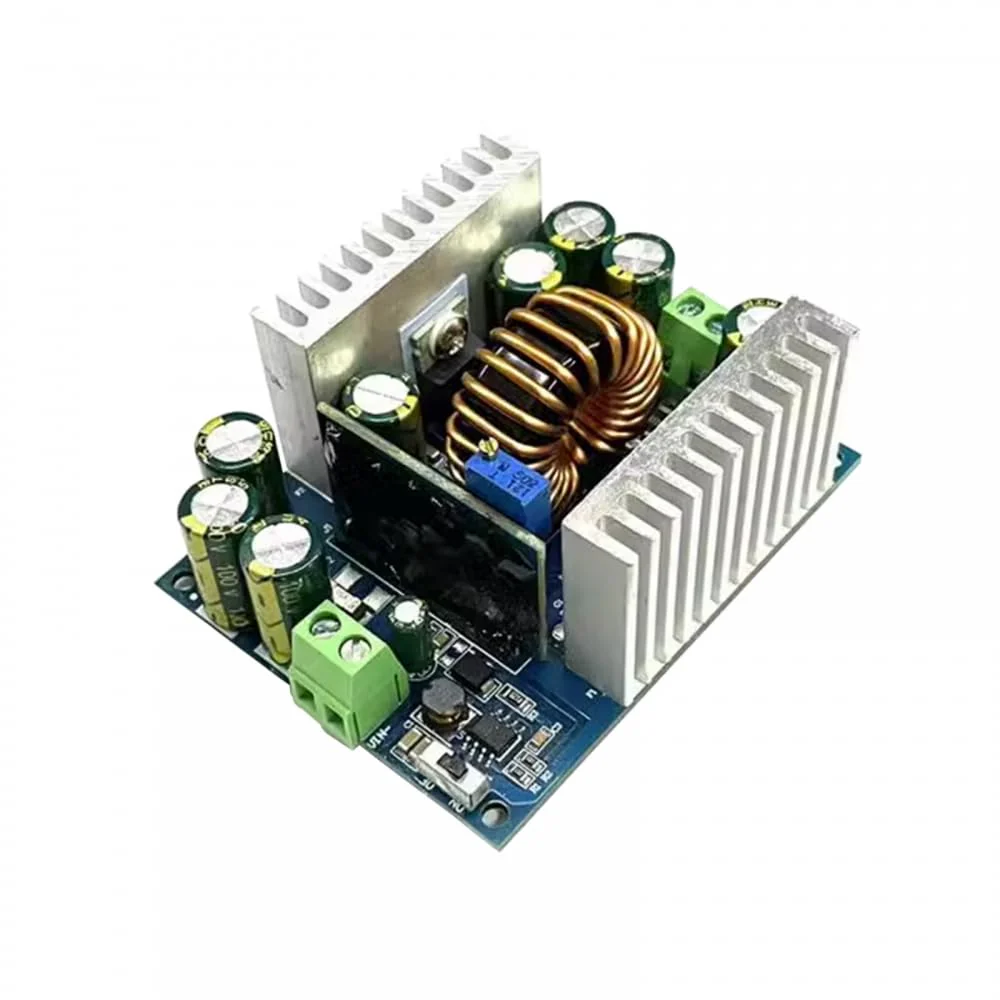 DC Buck CVCC Adjustable Power Module, 12-95V to 2-90V 15A 400W High-Power Adjustable Power Module Voltage Regulator Converter