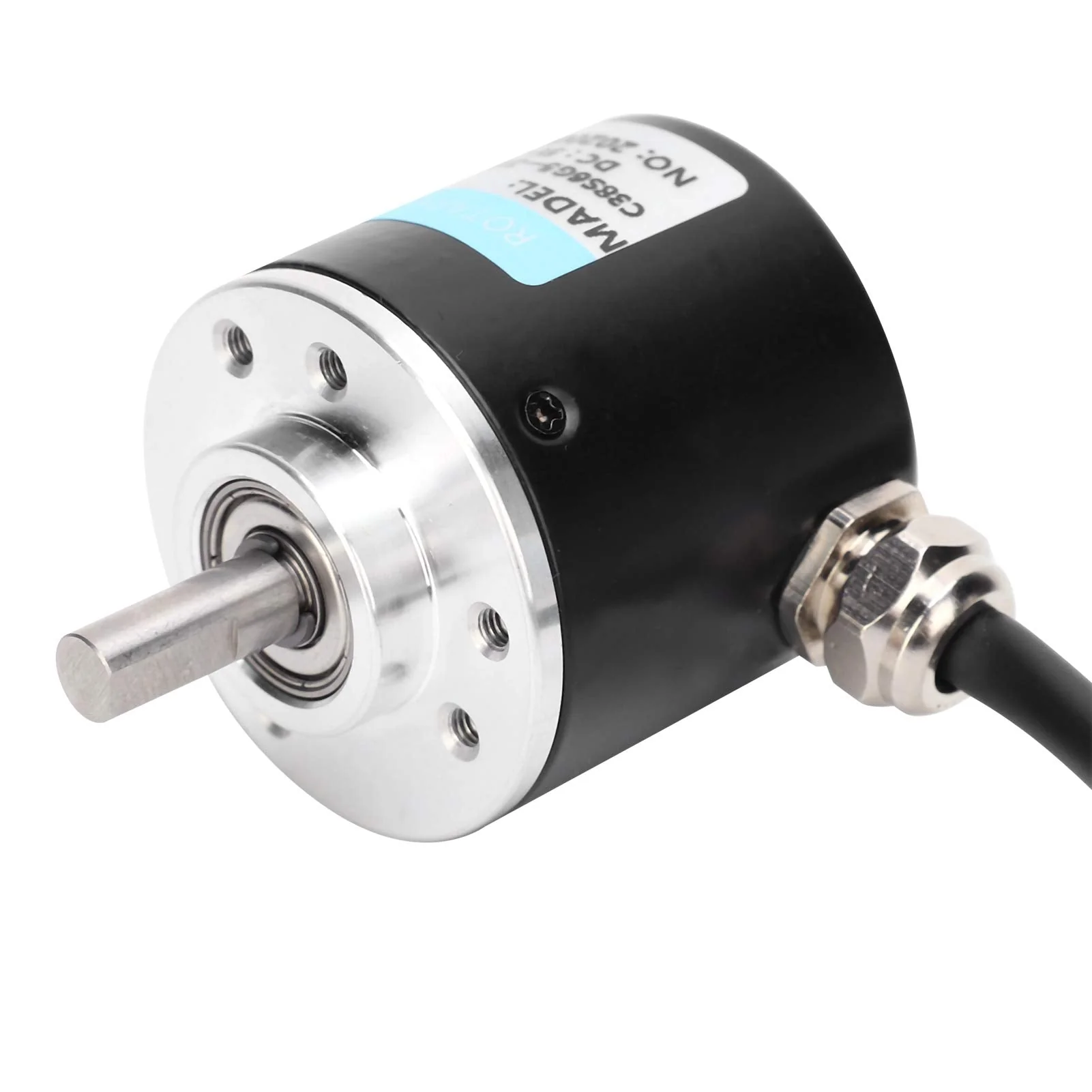 DC5-24V Incremental Optical Rotary Encoder, Solid Shaft ABZ, 3-Phase Motion Control Component, 30 KHz, 1000B/1024B (1000Z) 1000Z - Image 8