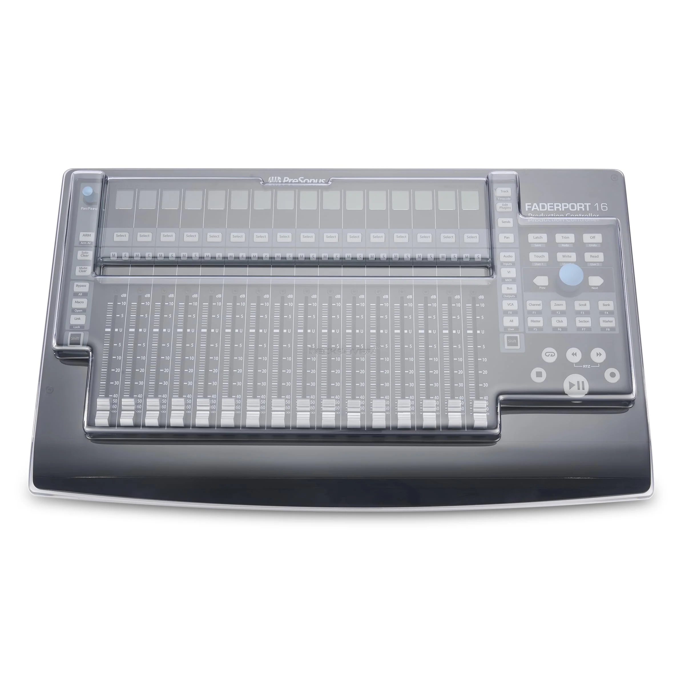 Decksaver Super Strong Polycarbonate Custom Fit Cover Compatible with Presonus FaderPort 16, Dust Cover for Travel and Everyday Protection - Image 2