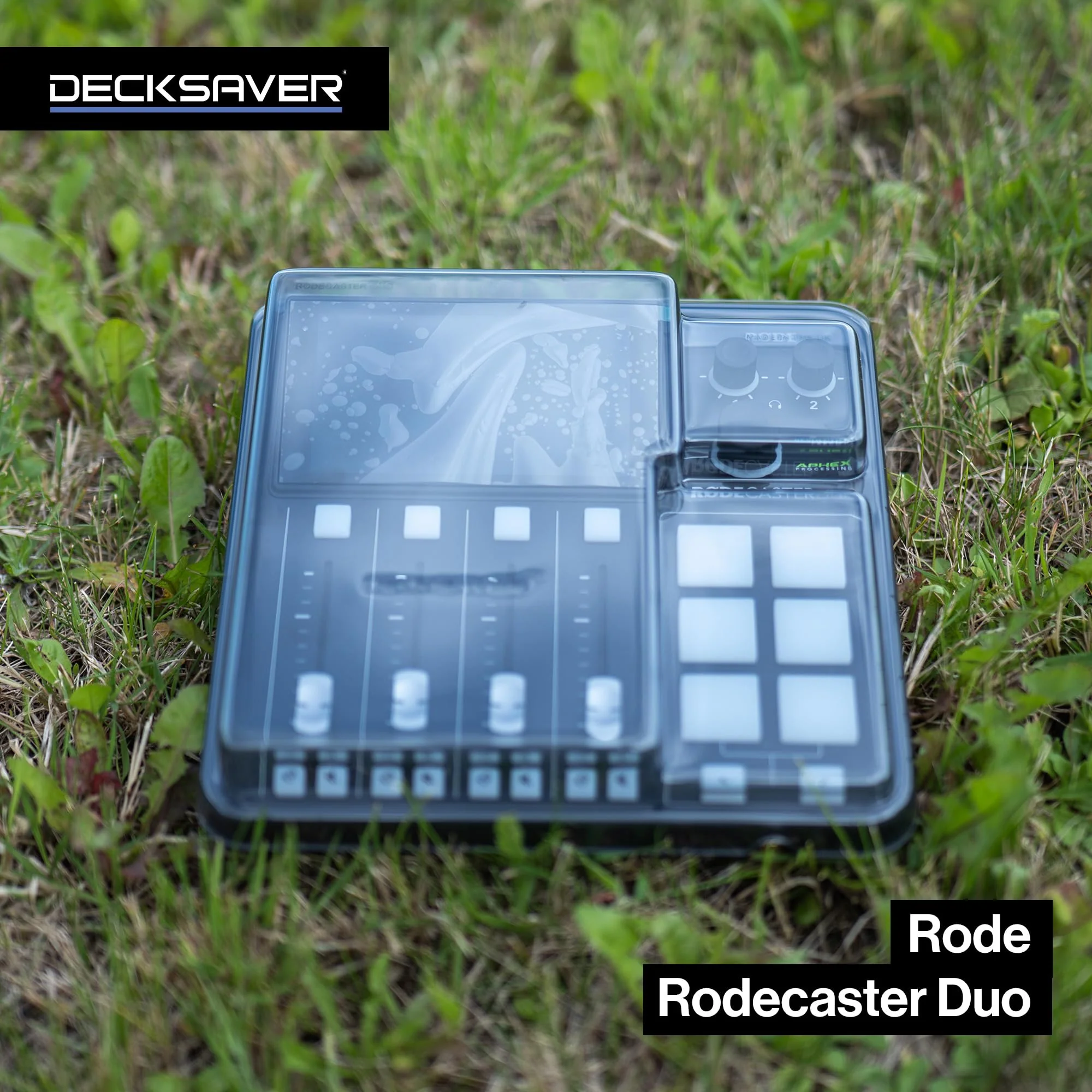 Decksaver Super Strong Polycarbonate Custom Fit Cover Compatible with Rodecaster Duo, Dust Cover for Travel and Everyday Protection - Image 2