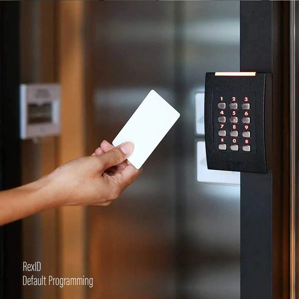 Default Programmed RexID 5 Pack H10301 PVC ISO Proximity Card for Access Control System. Comparable to Standard 26 bit Format for Add-On & Replacement on Current System - Image 3