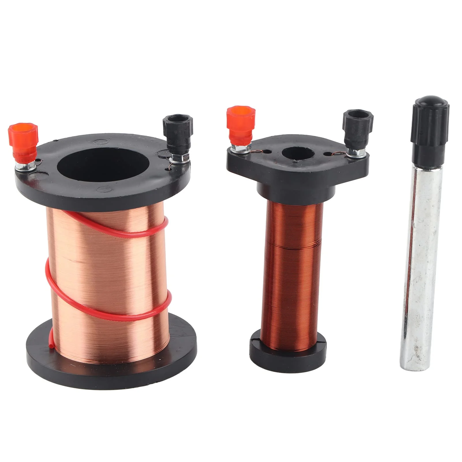 Demonstration Induction Coil, Primary Secondary Coil Physical Electromagnetic Induction Coil Experiment Device Magnetic Wire Coil for Physics Teaching
