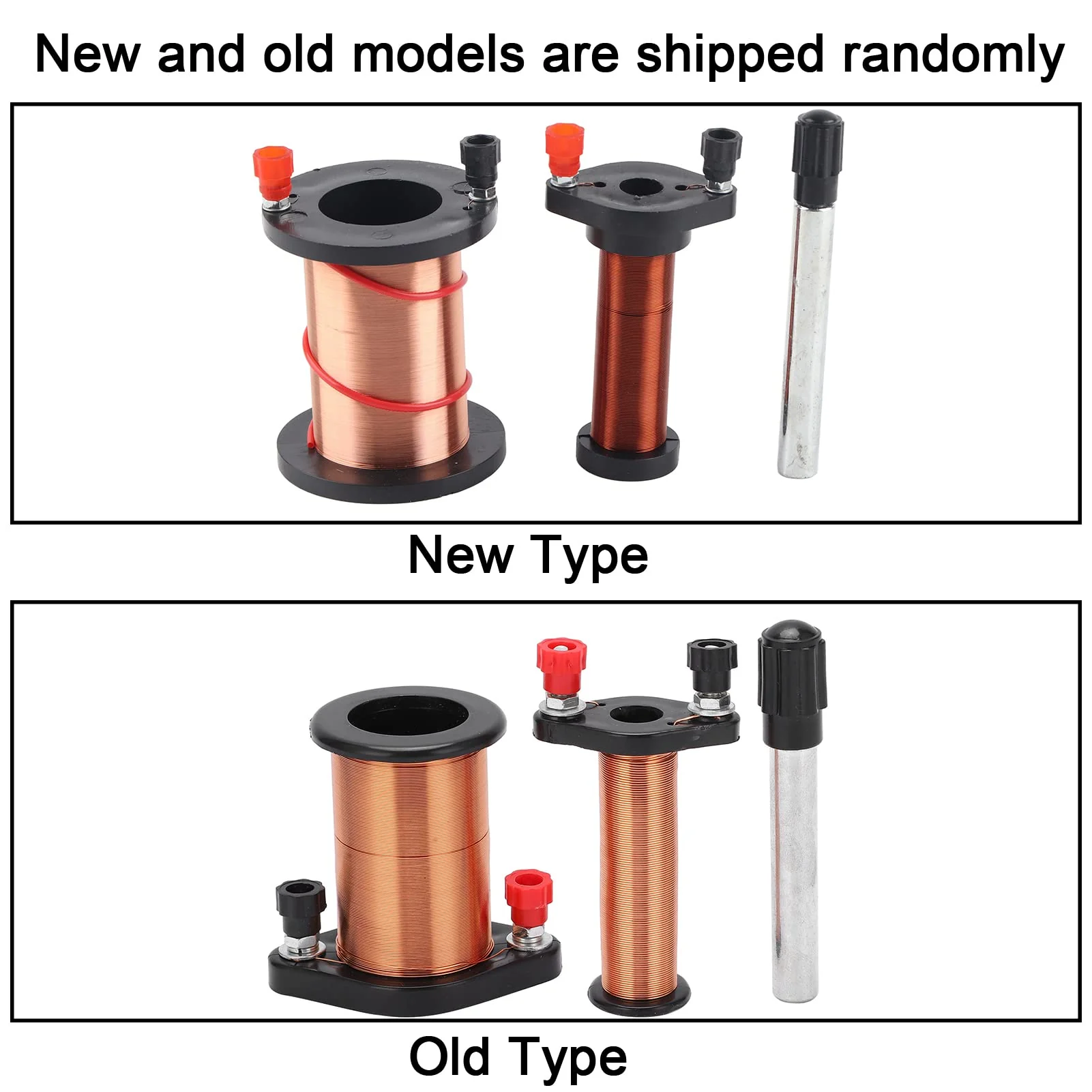 Demonstration Induction Coil, Primary Secondary Coil Physical Electromagnetic Induction Coil Experiment Device Magnetic Wire Coil for Physics Teaching - Image 5