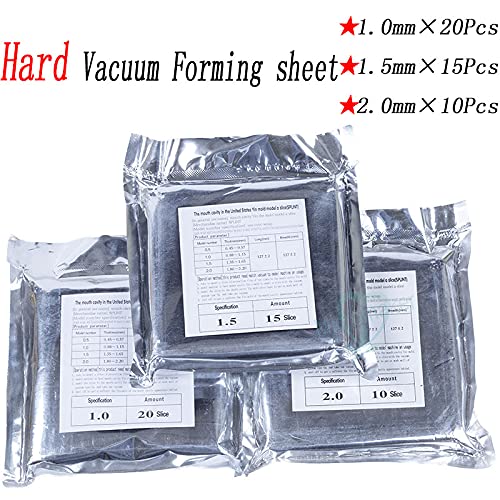 Dental Lab Rail Thermoforming Material for Vacuum Forming Soft Hard 1/1.5/2mm (1.0mm, Hard) - Image 8