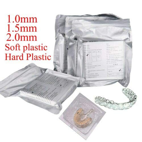 Dental Lab Rail Thermoforming Material for Vacuum Forming Soft Hard 1/1.5/2mm (1.0mm, Soft) - Image 2