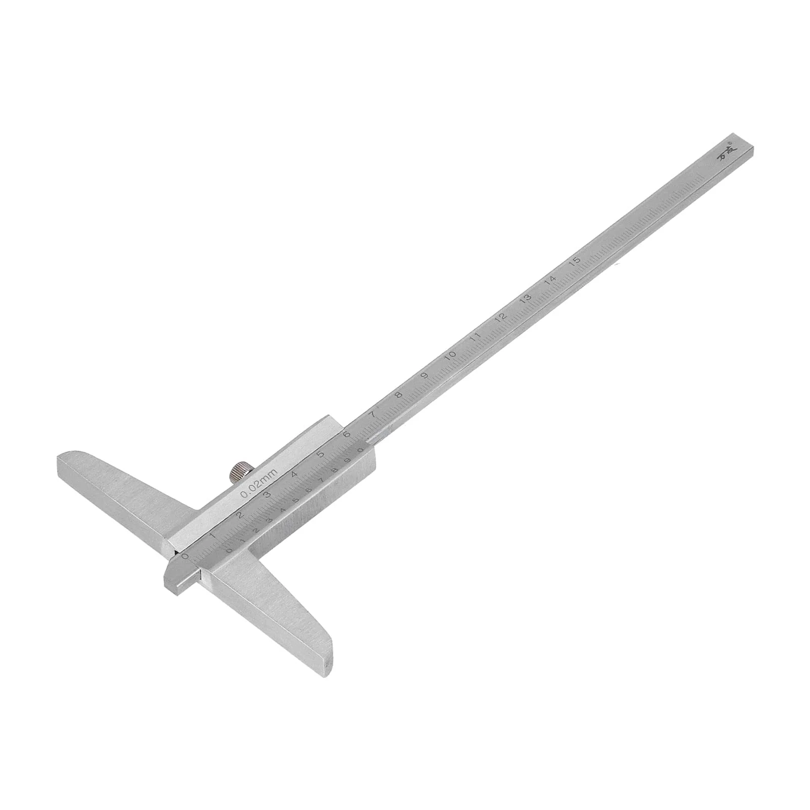 Depth Caliper 0.02 mm High Precision Micrometer Measuring Tool Stainless Steel Chrome Vernier Caliper (0-150 mm) 0-150mm - Image 4