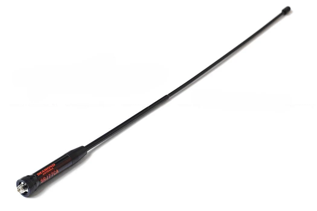 Diamond Antenna SRJ77CA Dual-Band 144/430 MHz HT Antenna for Handheld Radios – High-Gain VHF/UHF Portable Antenna, Compact, Lightweight, Black - Image 3
