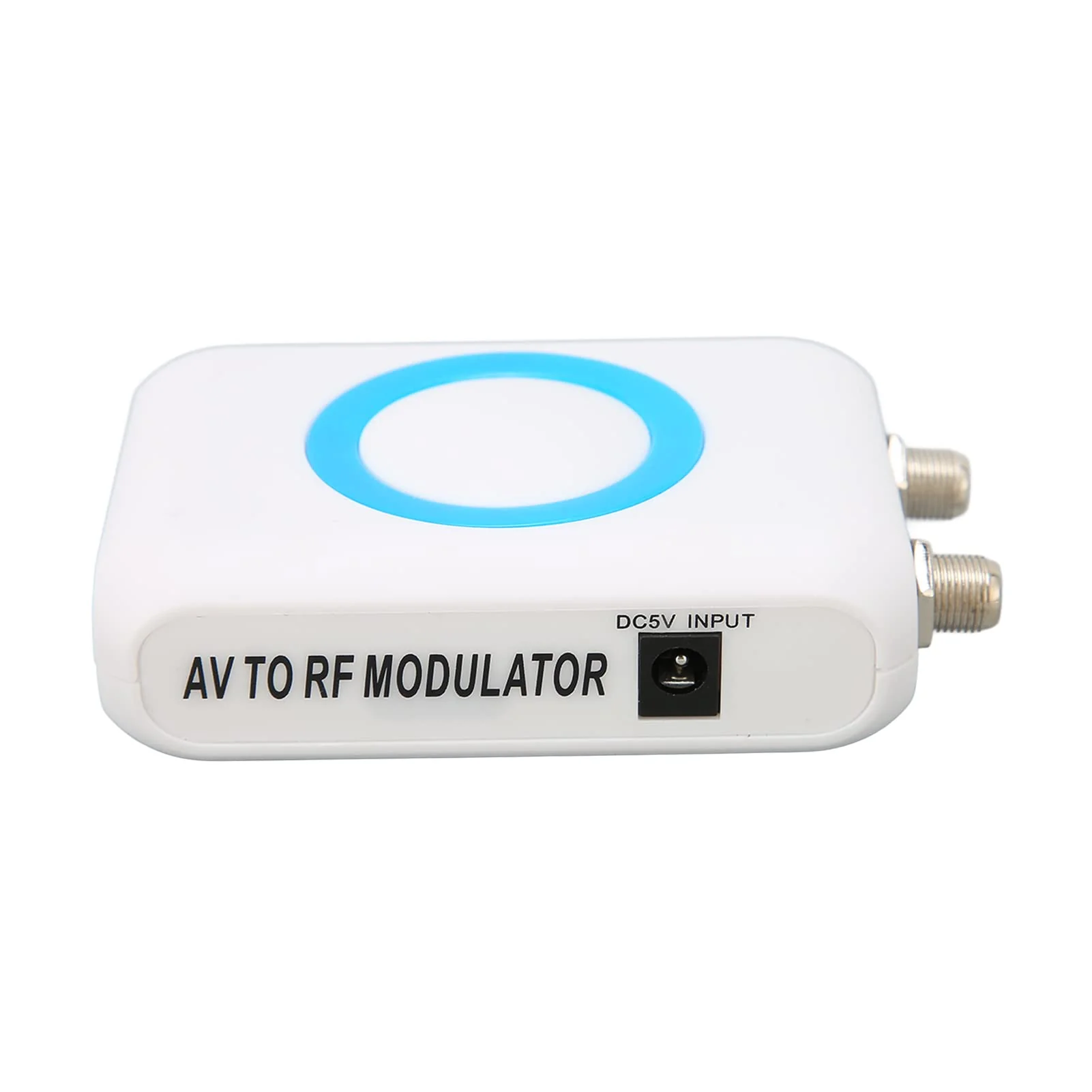 Dilwe RF Modulator Coaxial Adapter, M65A NTSC HD VHF Demodulator Converter with Cable, HD Input, AV Output, RF Output for CATV System - Image 4