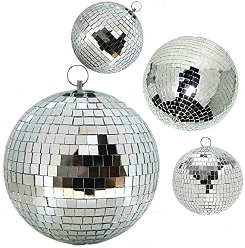 Disco Ball -6-Inch Cool and Fun Silver Hanging Party Disco Ball –Big Party Decorations, Party Design (6 inch) 6 inch - Image 5