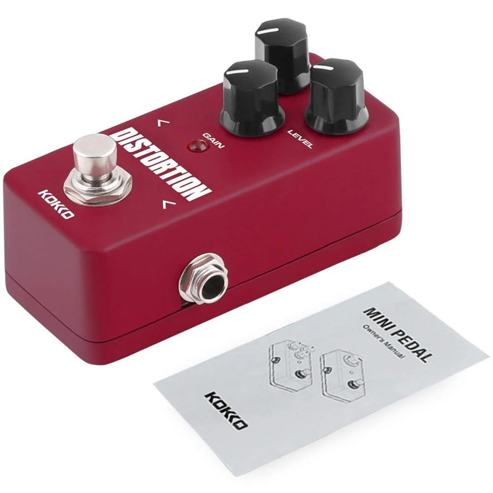 Distortion Guitar Pedal, Mini Effect Pedal Processor of Classic Distortion Tone Effect Universal for Guitar and Bass, Exclude Power Adapter - KOKKO (FDS2) - Image 6