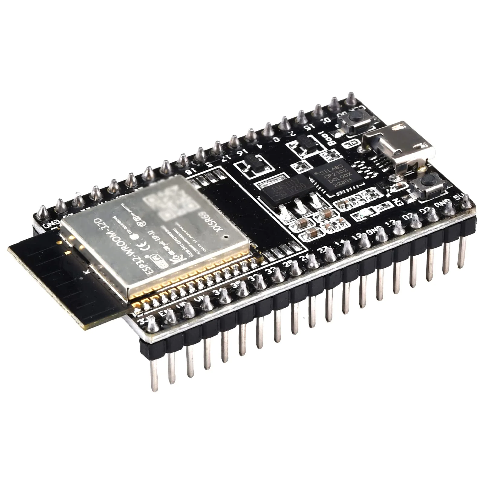 diymore 2 x for ESP32 DevKit V4 Development Card, NodeMCU WiFi WLAN CP2102 for ESP32 Bluetooth Module Microcontroller - Image 3