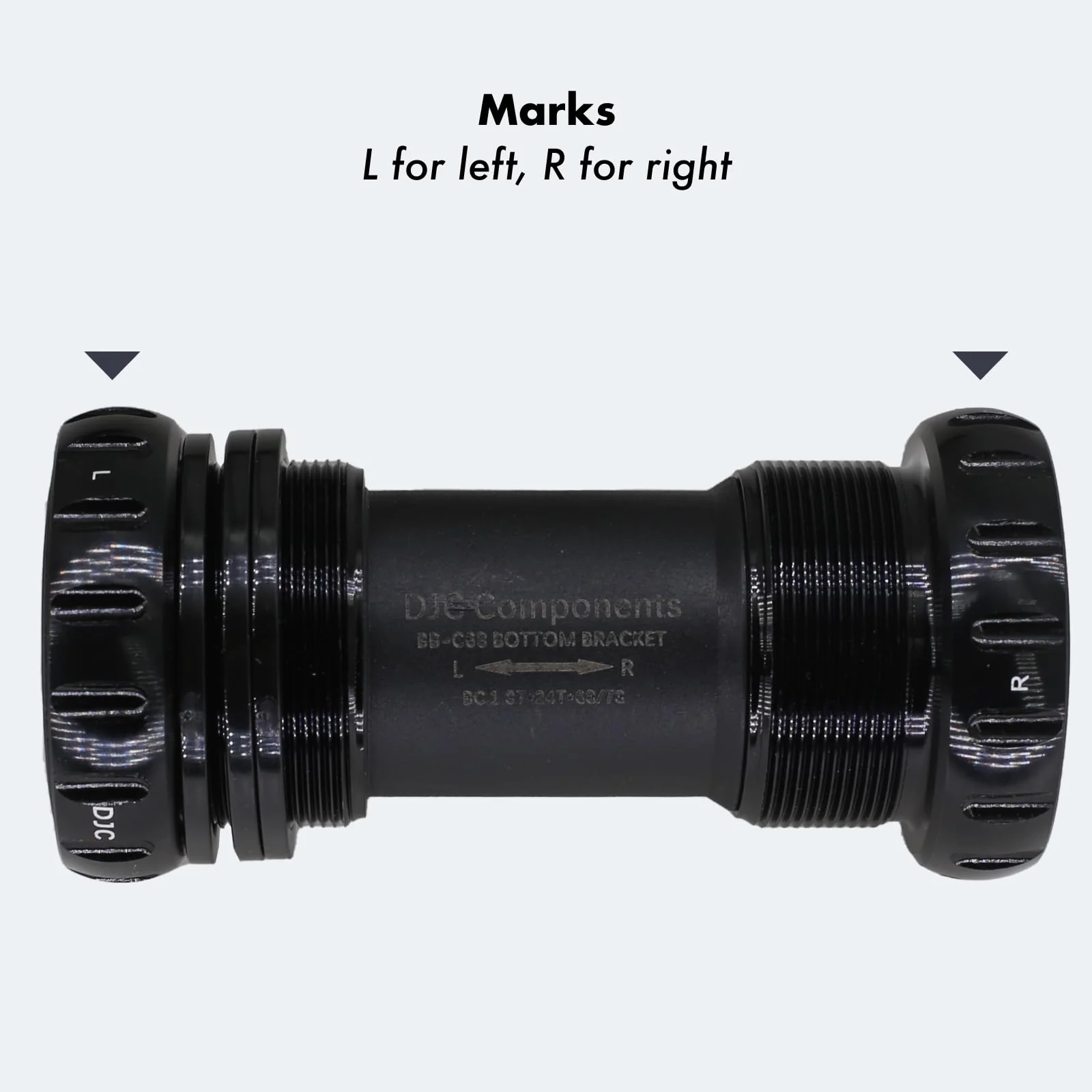 DJC Bike Bearing Bottom Bracket BSA 68-73mm English Threaded BB 22 24mm GXP Spindle, Fit MTB Road Bike Hollow Deore XT SLX R7000 R8000 4700 5800 6800 IXF Prowheel(GXP 22-24mm Black) Steel Bearing GXP 22-24mm Black - Image 7