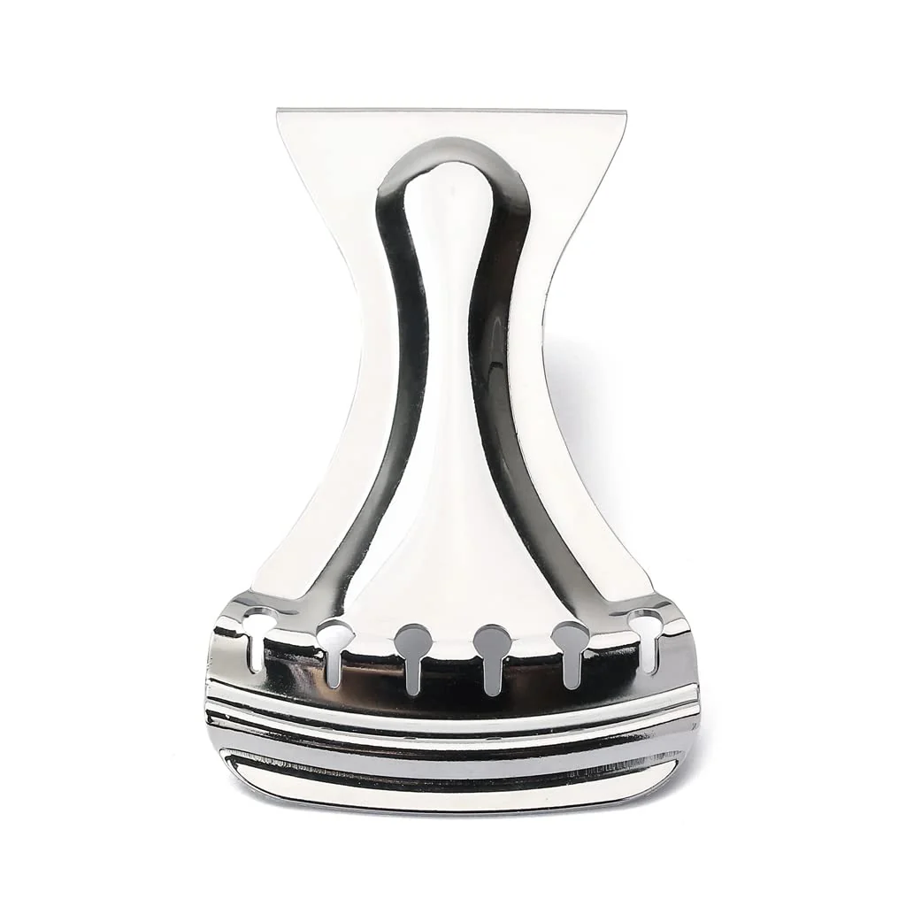 Dobro Tailpiece,6 Strings Guitar Tailpiece Accessories Replacement for Dobro Style Resonator Guitar Chrome - Image 6