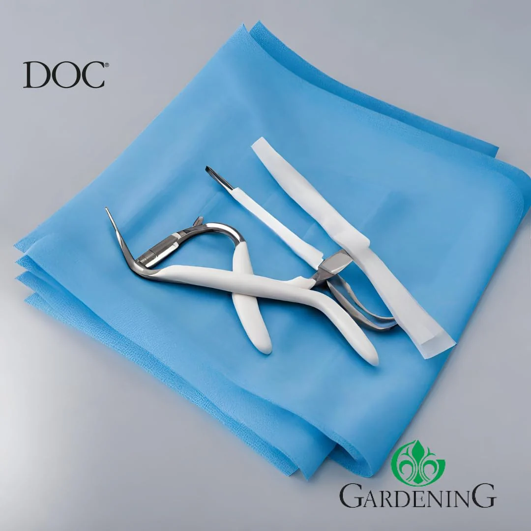 DOC Sterile Surgical Wipes TNT 50 x 75 cm Pack of 10 Waterproof Surgical Pads in conjunction with TNT + PE Size 50 x 75 (Pack of 10) - Image 5