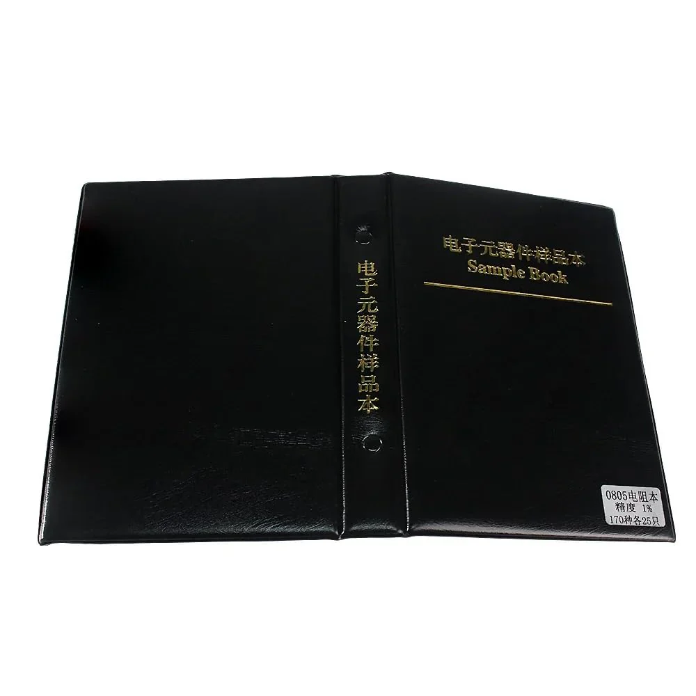 DollaTek 1% 0805 SMD Resistance Assorted Folder (0 Ohm-10M Ohm) 170value x 50pcs = 8500pcs Sample Book 0805 Resistor - Image 9