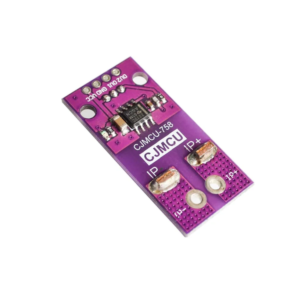 DollaTek 50A Hall Current Sensor Module Linear Analog AC DC 3.3V-5V High Accuracy for Arduino RC Model Connection - Image 3