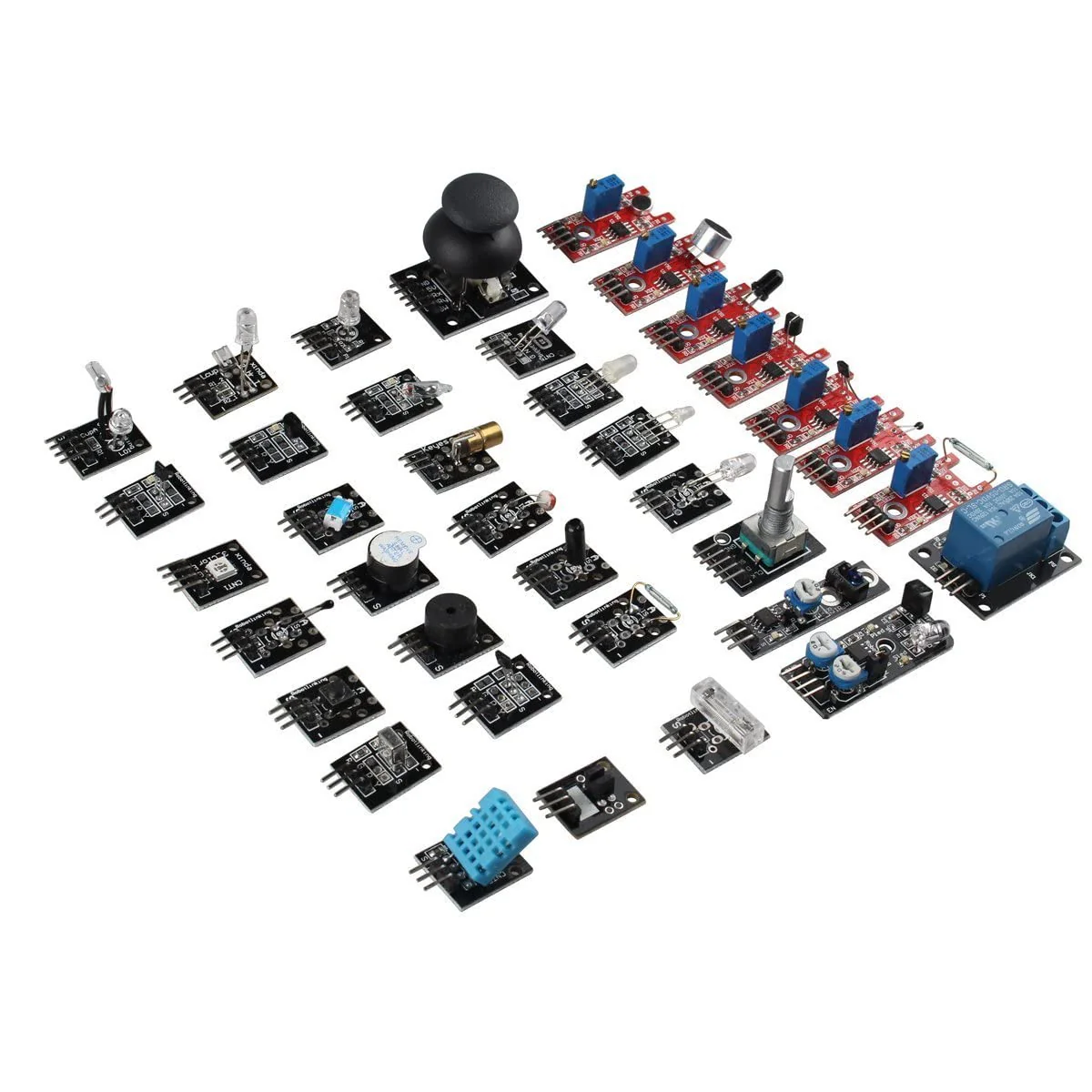 Dollatek Arduino Raspberry Pi Starter Kit 37 in 1 Sensor Module Arduino UNO R3 Mega2560 Nano K5 - Image 2