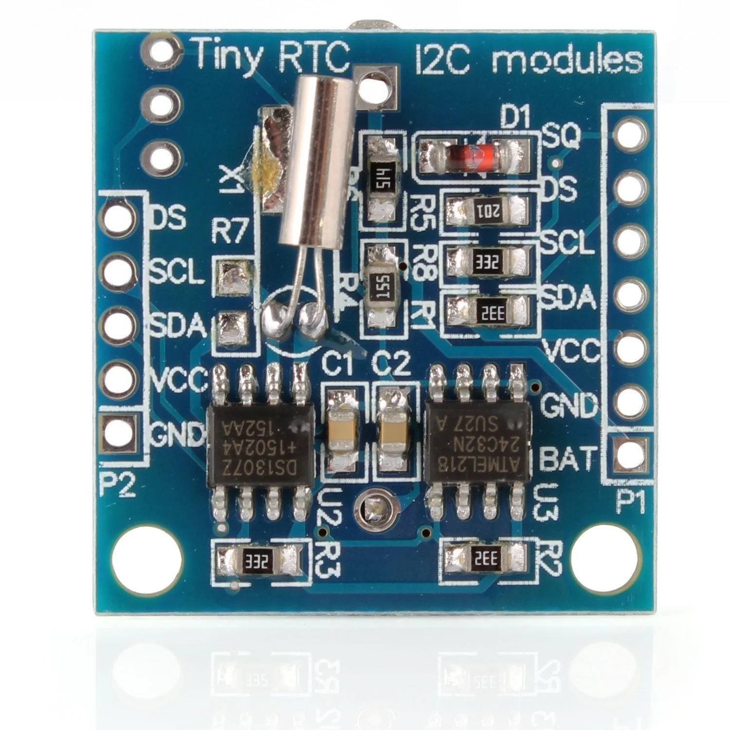 DollaTek Tiny RTC I2C DS1307 AT24C32 Real Time Clock Module for Arduino AVR PIC 51 ARM Pack of 10 - Image 2