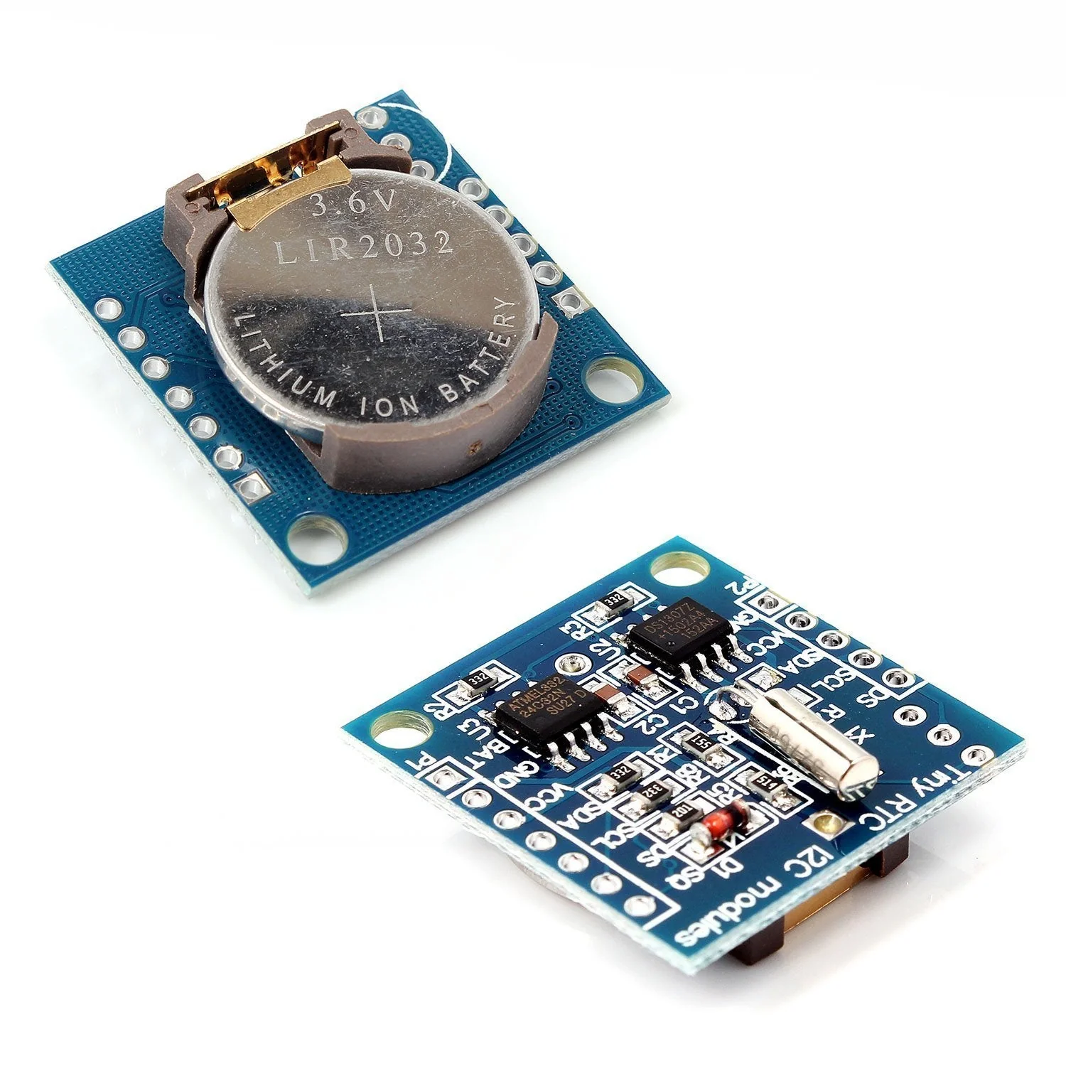 DollaTek Tiny RTC I2C DS1307 AT24C32 Real Time Clock Module for Arduino AVR PIC 51 ARM Pack of 10 - Image 4