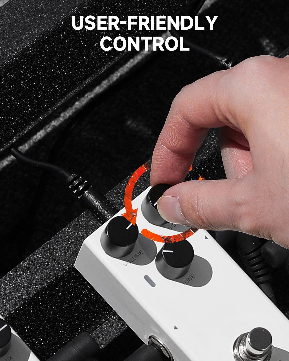 Donner EMBARK 02 Distortion Guitar Pedal, DIY Shell, Electric Guitar, Analog Guitar Effect Pedal, true bypass - Image 6