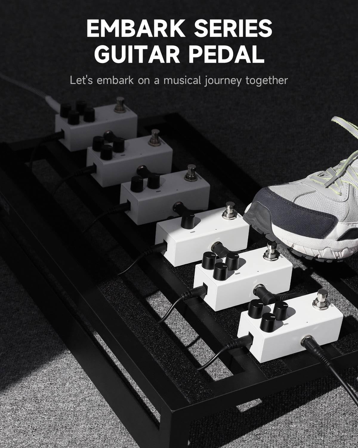 Donner EMBARK 04 Chorus Guitar Pedal, DIY Shell, Electric Guitar, Analog Guitar Effect Pedal, True Bypass - Image 7