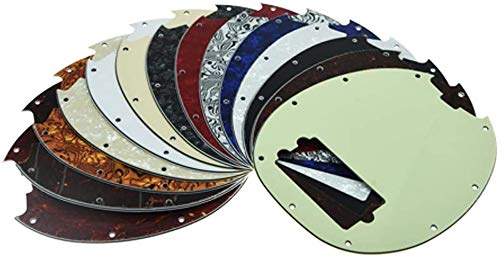 Dopro Bass Pickguard Fit for Musicman classic 4 string StingRay bass models Black 3Ply - Image 3