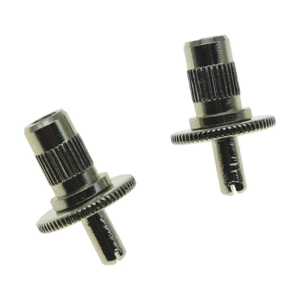 Dopro Pack of 2 Nashville Style Guitar Tune-o-matic Bridge Posts Guitar Bridge Studs Bridge Post with Anchors for USA Les Paul Nickel - Image 4