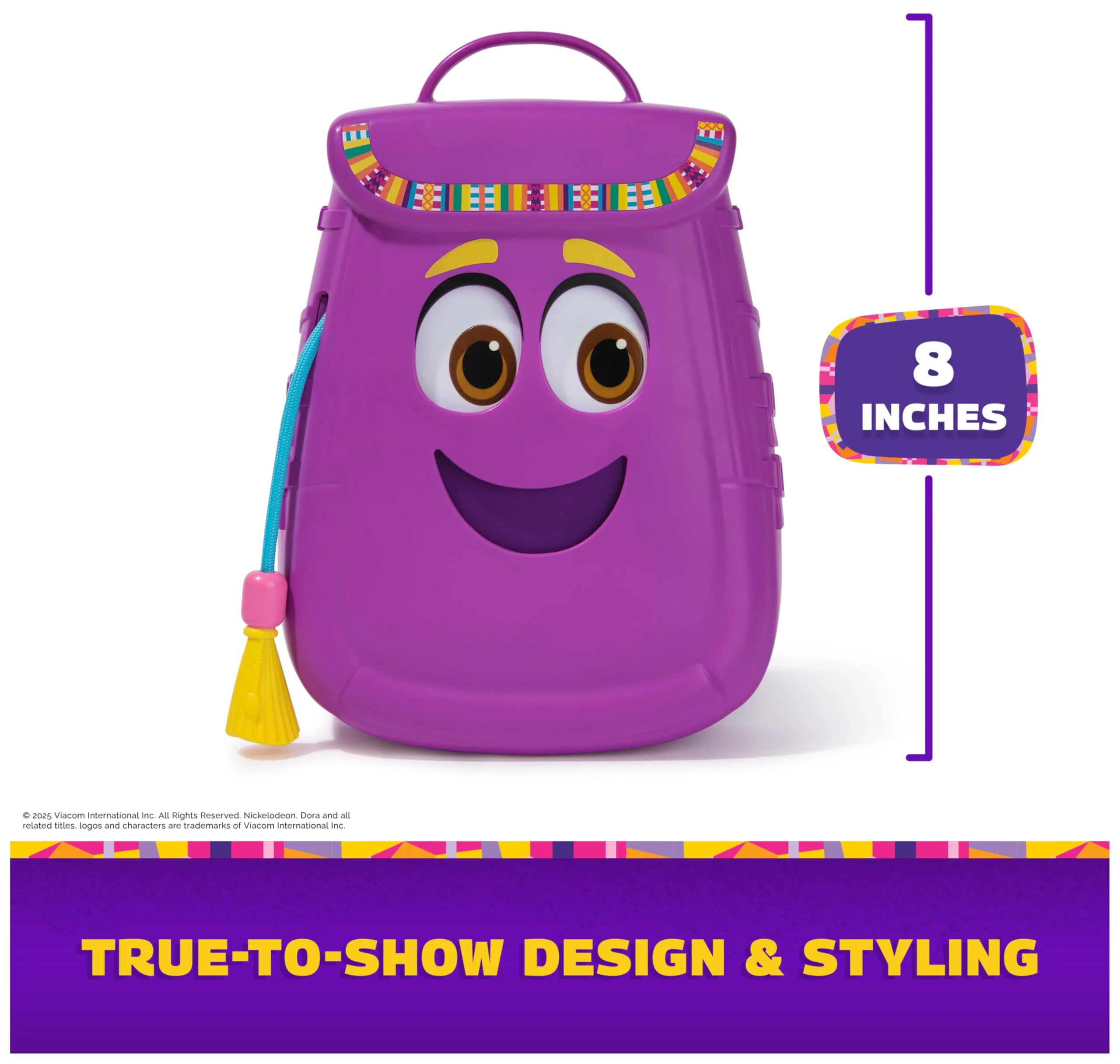 Dora, My Adventure Backpack, with Explorer Accessories‚ Toy Binoculars, Map & Compass, Kids Toys for Girls & Boys Ages 3 & Up - Image 7