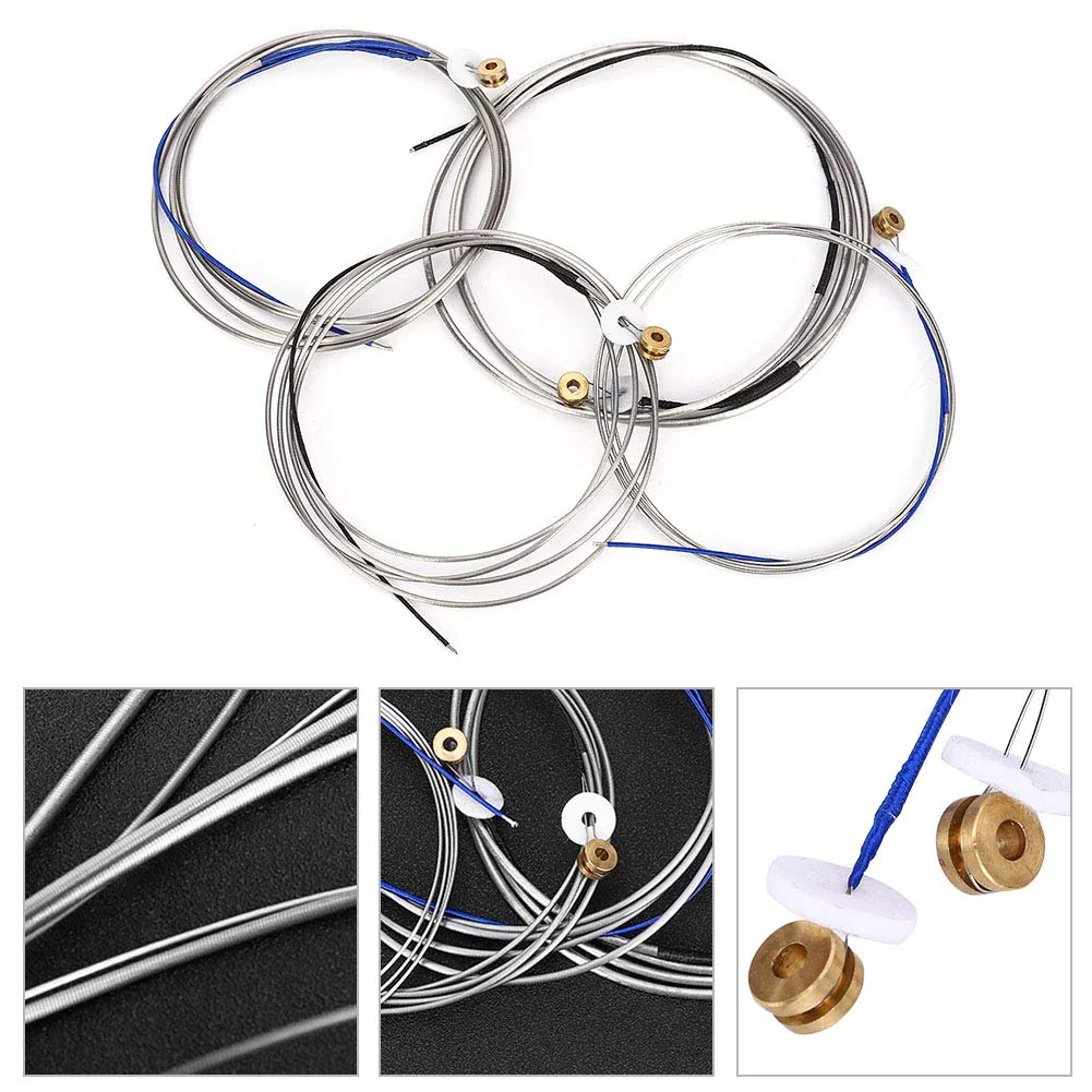 Double Bass String, Steel Double Bass Strings Wire String Professional Music Instrument Accessory - Image 9