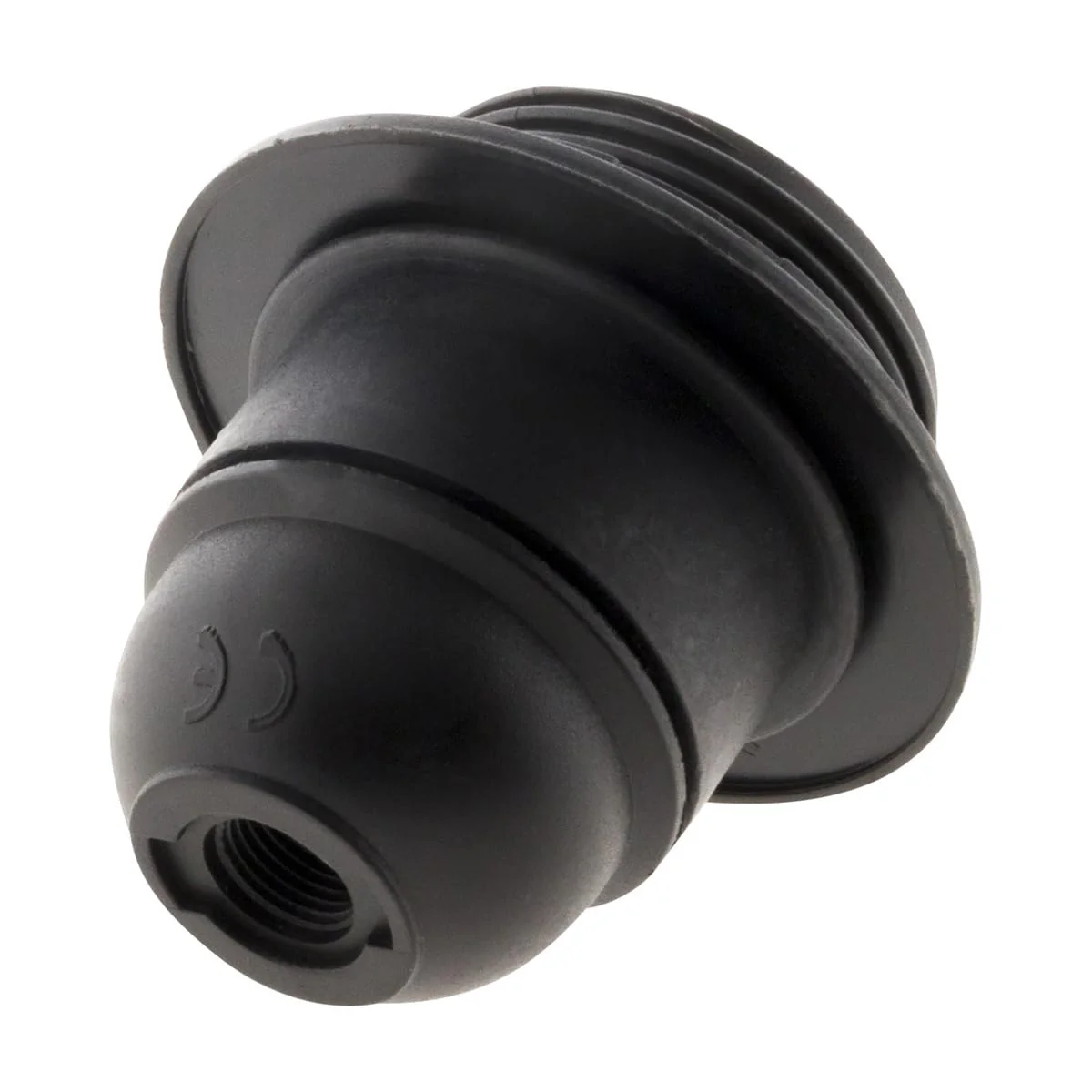 DOUILLE E27 Thermoplastic iQue Simple Bague Noir - Image 4