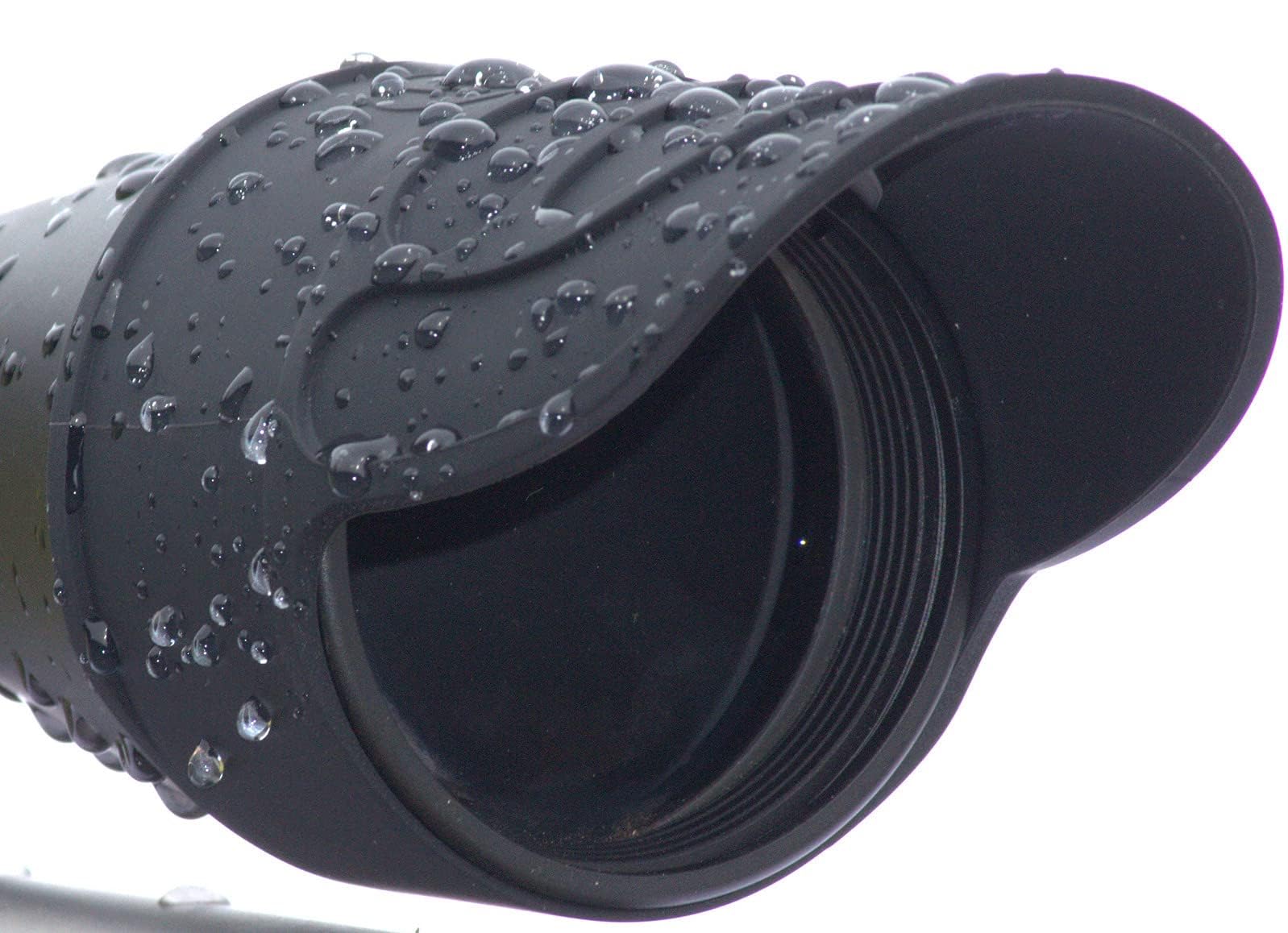 Down Under Outdoors Silicone Rubber Rifle Scope Binocular Cover, Sunshade, Rain Cap, Eye Piece, Objective Lens, Spotting Optics, Tactical Flip Up Protector, 40mm 44mm 50mm 56mm 69mm, Sold Individually Medium (outside diameter 46 to 56 mm)