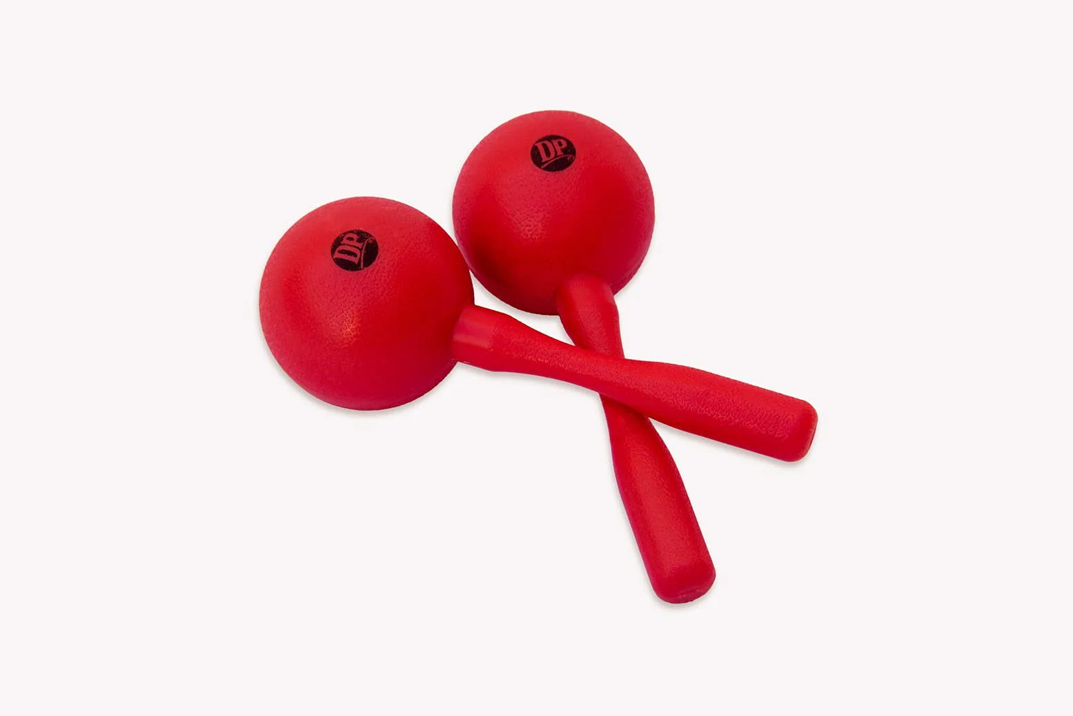 DP Music Parranda Kit Percussion with Carrying Bag - Puerto Rico Flag 8 Inches Tambourine - Claves - Plastic Güiro & Maracas (Maracas Red) Maracas Red - Image 4