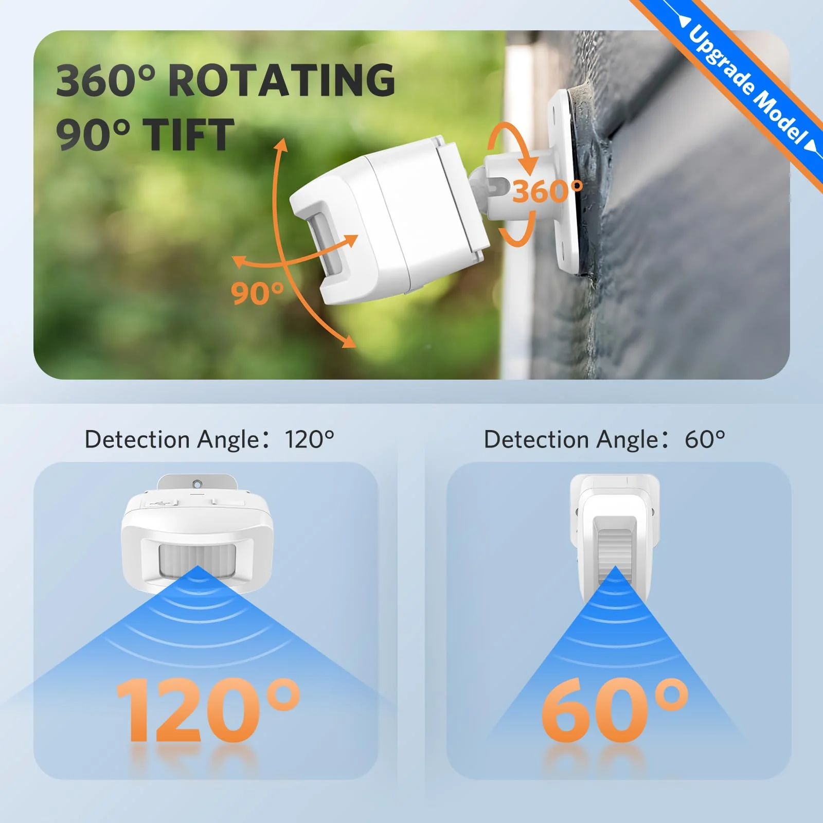 Driveway Alarm Motion Sensor - Driveway Alarms Wireless Outside Weatherproof Motion Detector Presence Outdoor Sensor Door Alarm Home Security System Gate Mailbox Alert 1 Receiver and 2 Sensors - Image 7