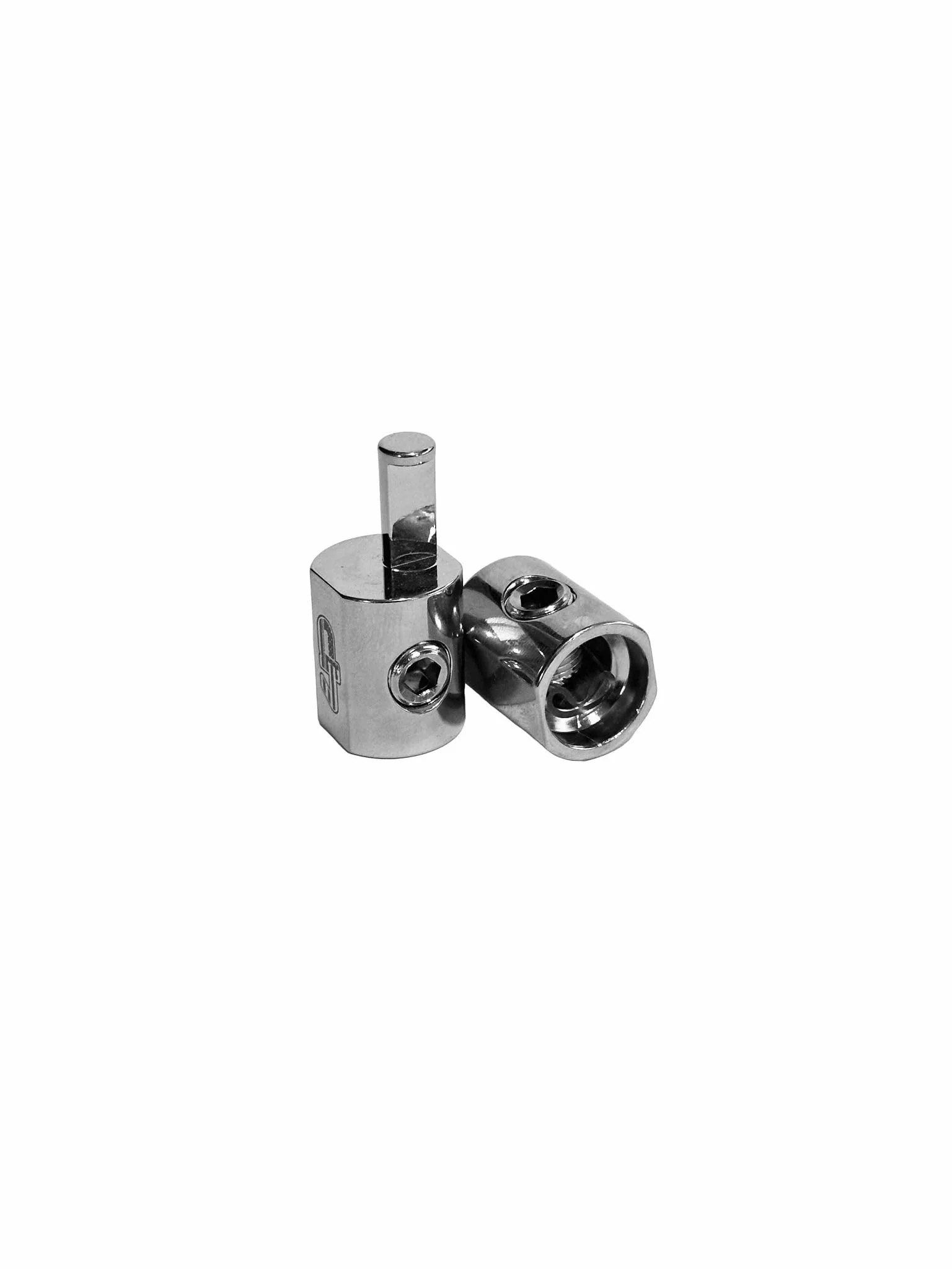Droppin' HZ Pair of 1/0 Gauge to 4 Gauge Amp Reducers, Car Audio Accessories for Amplifiers and Car Audio Sound Systems, Durable Surface Mount Connectors for 0 Gauge to 4 Gauge Reducer Wiring Needs