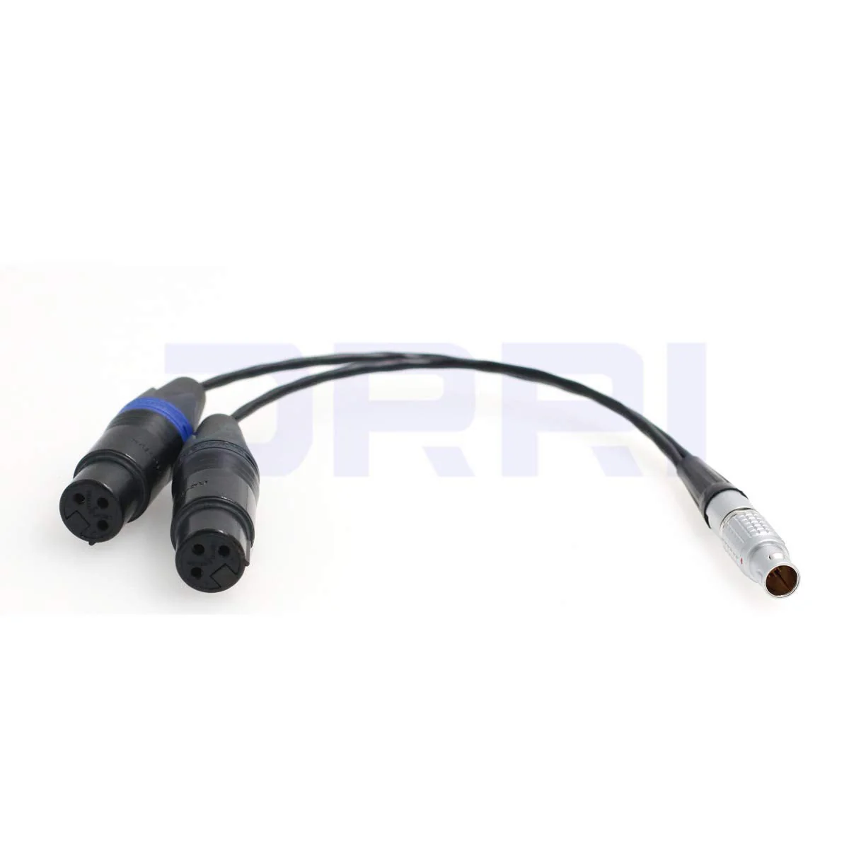 DRRI Atomos 10pin to Dual 3-Pin XLR Breakout Audio Input Cable for Shogun Monitor Recorder Z 10pin-2*XLR