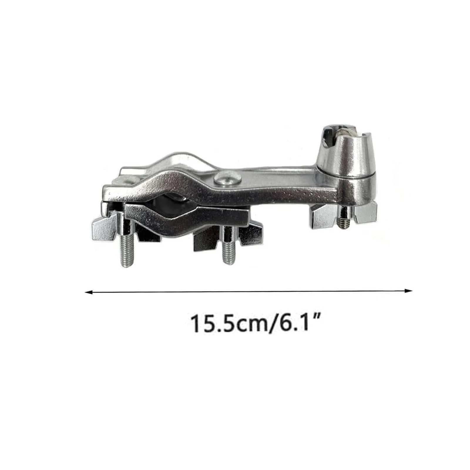 Drum Set Microphone Mount Holder, Drum Rack Mounting Clamp with L Shaped Mic Mount Arm Shock Mount Microphone Clip, Microphone Stand for Hi-Hat Cymbal Stand Percussion Drum Set - Image 7