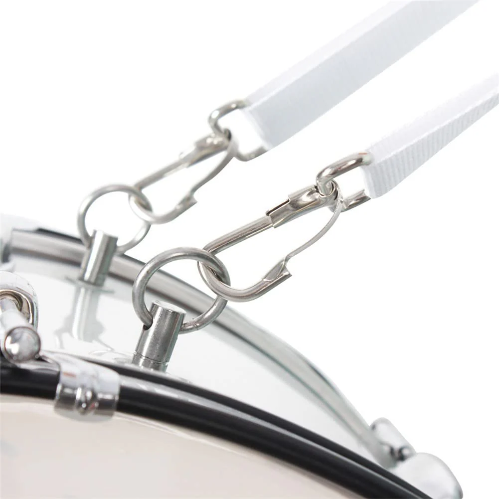 Drum Strap Snare Drum Adjustable Nylon Double Shoulder Strap Cross Sling Holder (2 Pcs) 2 Pcs - Image 4