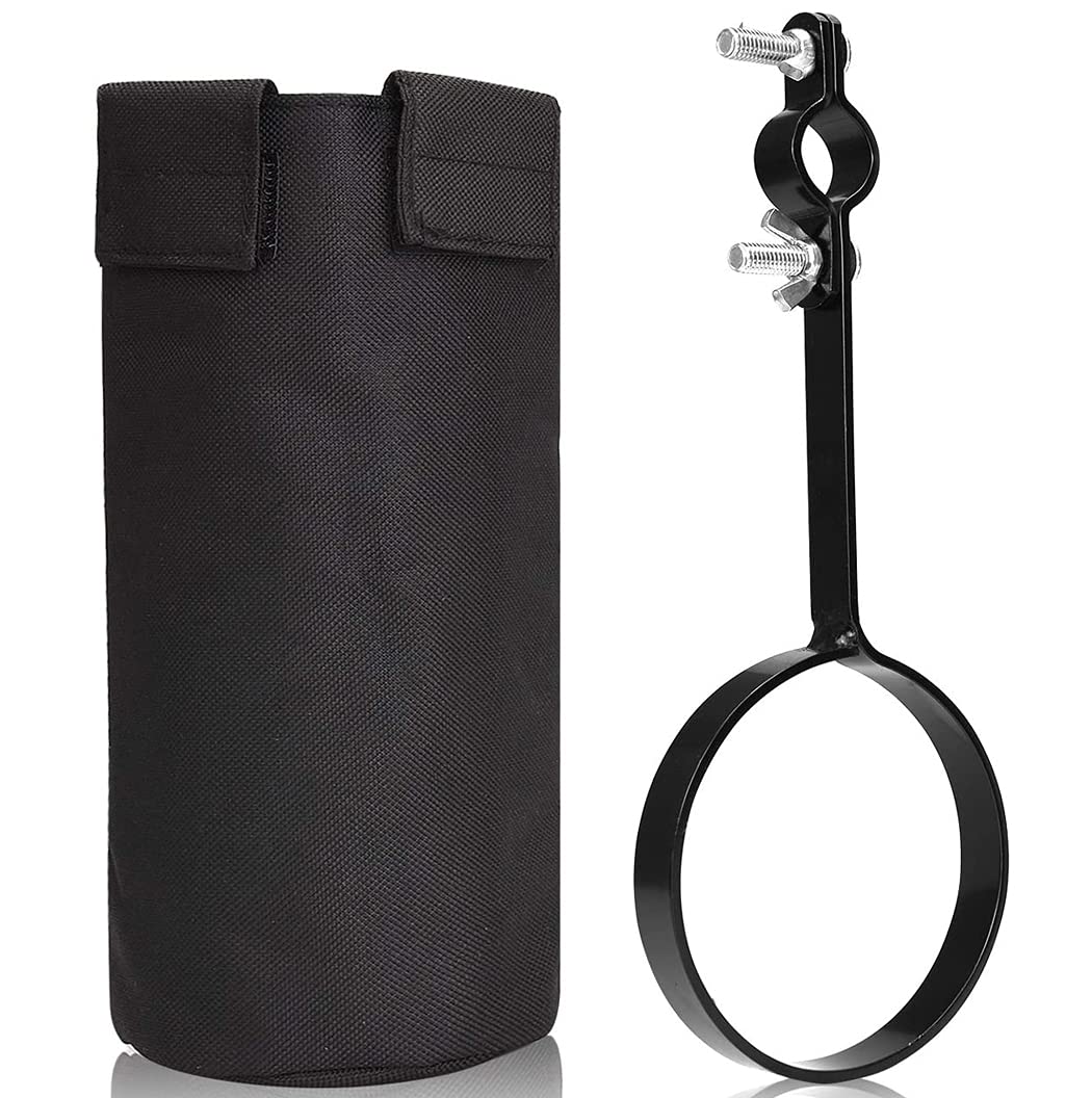 Drumstick Holder, Drum Sticks Holder for Drum Set Drum Stick Holder Screw Fixation Bag Container - Image 3